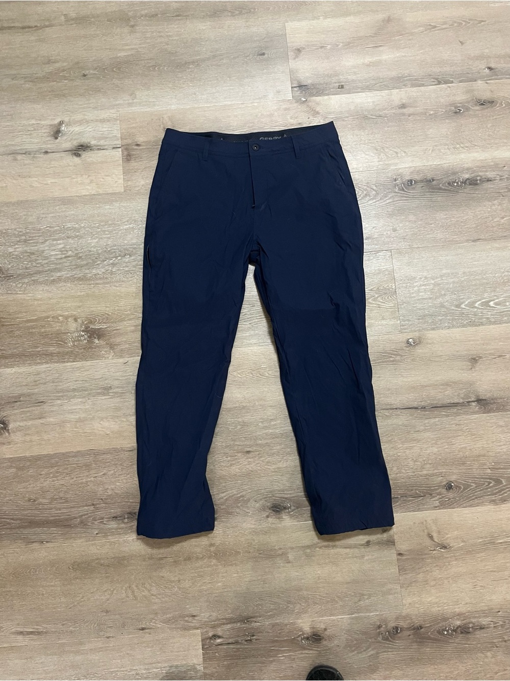 Gerry Weber Men's Dark Navy Stretch Chinos